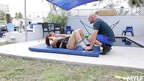 Athletic Milf Fucked By Bald Headed Guy Outdoors - Ivy Secret And J Mac