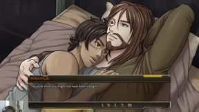 Alpha Hole Prison inmates share fuck session in French yaoi game