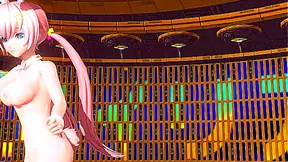 Luka Megurine Shines in Busty Bunny Adventure – Sultry Hentai Encounter