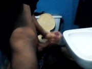 En el baño
