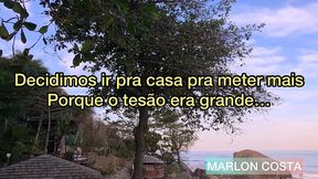 levei a safadinha do forro pra praia de nudismo no rio de janeiro e meti pau nessa gostosa
