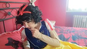chantalchannel as burping hot snowhite disney princess