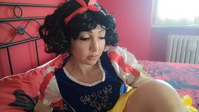 chantalchannel as burping hot snowhite disney princess