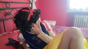chantalchannel as burping hot snowhite disney princess
