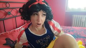 chantalchannel as burping hot snowhite disney princess
