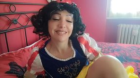 chantalchannel as burping hot snowhite disney princess