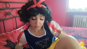 chantalchannel as burping hot snowhite disney princess