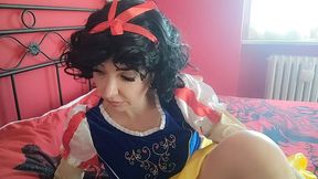 chantalchannel as burping hot snowhite disney princess