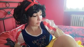 chantalchannel as burping hot snowhite disney princess