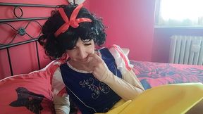 chantalchannel as burping hot snowhite disney princess