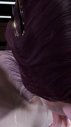 3D My Hot College Teacher Teasing Me to Her Blowjob Sex
