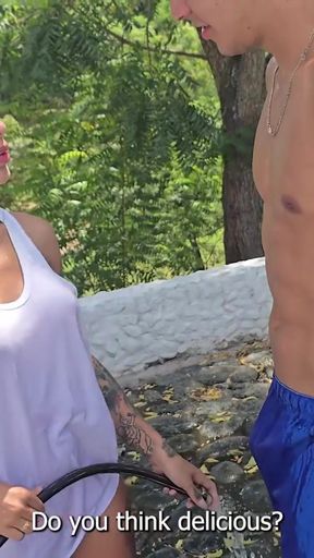 Must-see moment from &quot;Sex in a public car wash - Max Betancur and Athenea Rosse&quot;