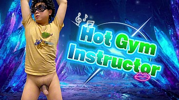 When the hot gym instructor finally came out