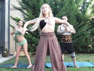 Unusual yoga classes!