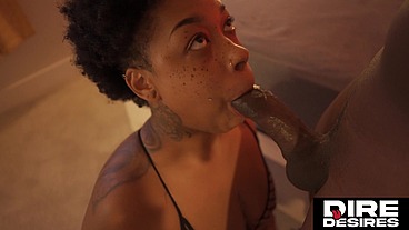 DIRE DESIRES Cinnamon Stackz is in need of a pounding