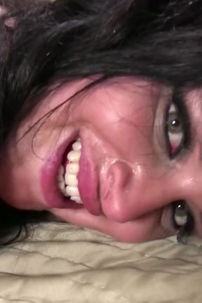 Busty big ass chick banged and sprayed on her big tits