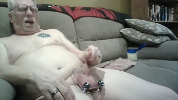 Smashing my balls until I cant take it any more