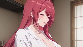 Hot Stepson Walks In on His Dad’s Smoking Hot Wife Grinding in a Skimpy Robe—Kureha Enomoto Hentai Cosplay Gets Her Tight Pussy Filled Hard