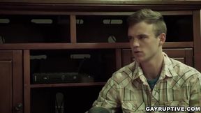 teen 18+ Dude Ass Fucked By A Strange Creeper - Scott Finn And Roman Todd