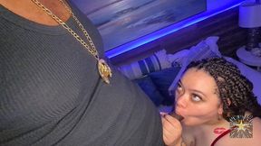 caught in the act: black christ surprises angel bead with a sizzling oil massage and hardcore fuck