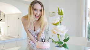 Stepdad fingers and teases 18-year-old stepdaughter's pussy