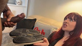 Dominant Redhead s CFNM BBC Puppet Show Spitting Foot Rubs Explosive BBC Cum On Trainers Ft Miss Hannah Blake 720p