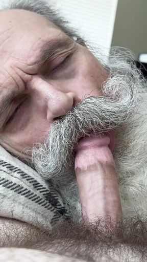 Grandpa Cocksucker - Facefucked & Used
