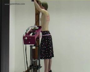 Pandora1 Spanking Machine - Bare Back Whipping
