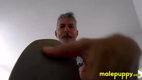 Dominant DILF Richard Lennox HUMILIATES his tiny lover