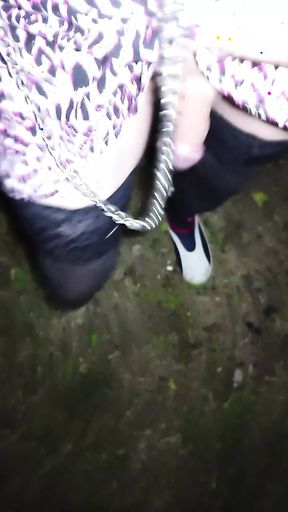 Pissing while walking
