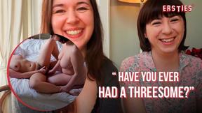 ”Ersties - Travel Buddies Leah & Kriss Play With Whipped Cream & a Magic Wand”