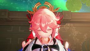 Cartethyia x Yae Miko - You Can Put that in Any Hole You Want!