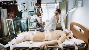 Medical Clinic Exam: Segufix Bondage, Check up, Gloved Oral Inspection and Mouth-to-Mouth Rehydration