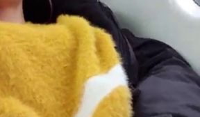 touching my pussy on the train