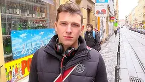 Brown-Haired Hunk Gulps Down Massive Creamy Load – Raw POV Blowjob Action – XXX Gay 18+