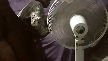 Amateur African couple have hot sex on the bed