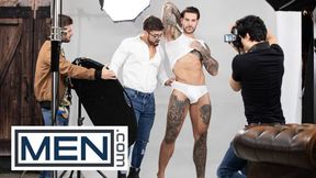 GUYS - Dann Grey Observes Papi Kocic Posing For A Photoshoot And Wonders What His Manhood Would Sense Like