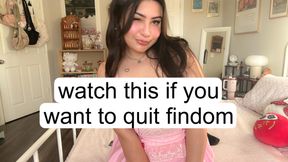 watch this if you want to quit findom