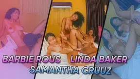 Barbie Rous, Samantha Cruuz And Linda Baker Live - The Highlights. Part 2