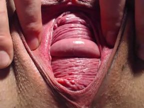 Close up both holes fuck, spread,cervix,pee,squirt