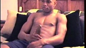10 Inches Of Straight Ebony Cock
