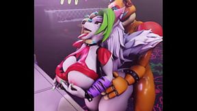 roxxane wolf animated nsfw remaster silent horror