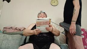 I seduce my stepmom &mdash;  and she lets me finger her &mdash;  and she sucks my cock&#x1F346;