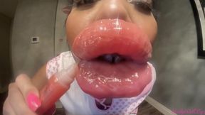 RubyDollLipz's Peach Nectar Gloss Kisses