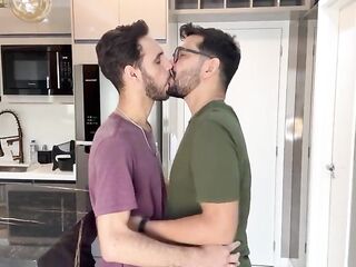 MARCOS GOIANO - HIRSUTE STUD POUNDING HIS THICK PENIS IN GOIANO'S BUTT - HOMO BAREBACK SEX