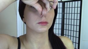 Sexy Nose Pinching-wmv