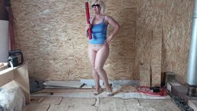 New Worker at a Construction Site