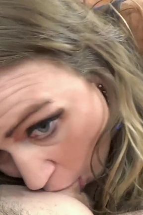 Chasity Vaughn is sucking Logan's dick