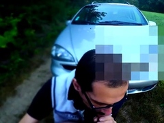 Pipe au Lac: Outdoor Blowjob with Hunks