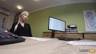 LOAN4K. MILF coaxed creditor to have some fun for the sake of his money